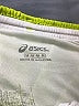 Asics 100% Polyester Color Block Green Athletic Shorts Size M - photo 3
