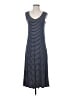 Gap Stripes Gray Casual Dress Size S - photo 1