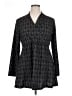 Sahalie Black Casual Dress Size XL - photo 1