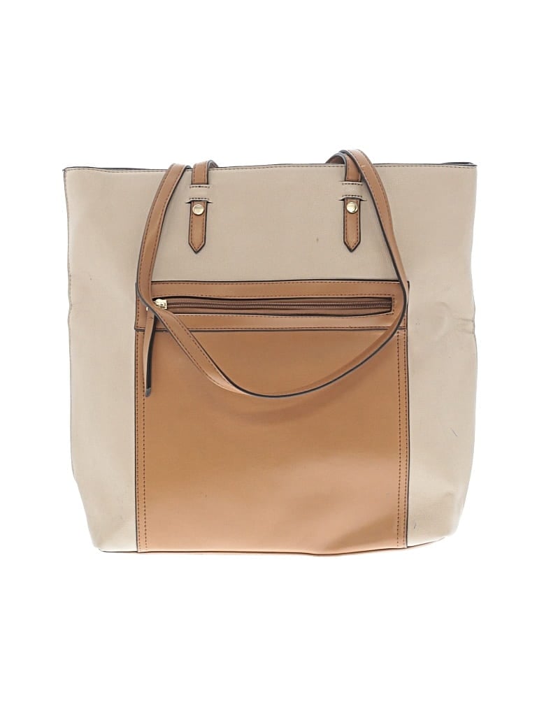 Pre-owned Assorted Brands Tote Bag In Tan