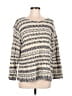 J.Jill Tweed Ivory Pullover Sweater Size Med Petite - photo 1