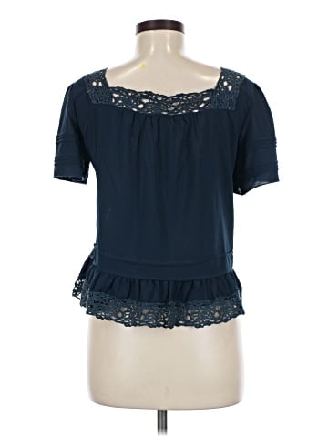 Max Mara Short Sleeve Silk Top (view 2)