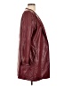 Chico's 100% Polyester Burgundy Coat Size Lg (2) - photo 4