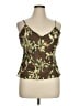 Alfani Brown Sleeveless Blouse Size 14 - photo 1