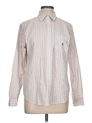 Lauren by Ralph Lauren Long Sleeve Button-Down Shirt (view 1)