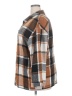 Unbranded 100% Polyester Plaid Brown Coat Size 2X - photo 5