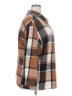 Unbranded 100% Polyester Plaid Brown Coat Size 2X - photo 4