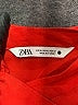 Zara Red Long Sleeve Blouse Size XL - photo 4