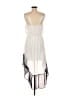 Double Zero 100% Polyester Ivory Cocktail Dress Size M - photo 2