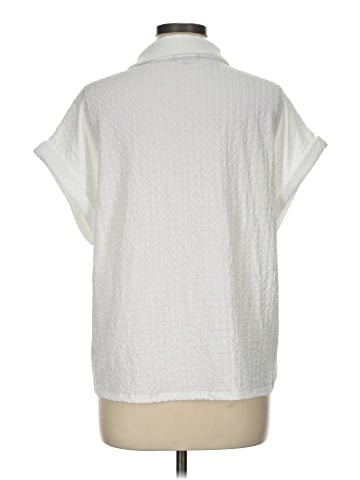 Adrianna Papell Short Sleeve Blouse (view 2)