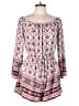 rue21 Paisley Pink Burgundy Casual Dress Size L - photo 1