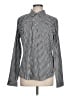 Orvis Houndstooth Black Long Sleeve Blouse Size L - photo 1