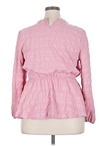 Sweet Rain Long Sleeve Blouse (view 2)