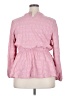 Sweet Rain Pink Long Sleeve Blouse Size 2X - photo 2