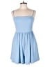 Yozy Solid Blue Cocktail Dress Size L - photo 1