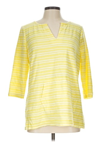 Liz Claiborne 3/4 Sleeve T-Shirt (view 1)