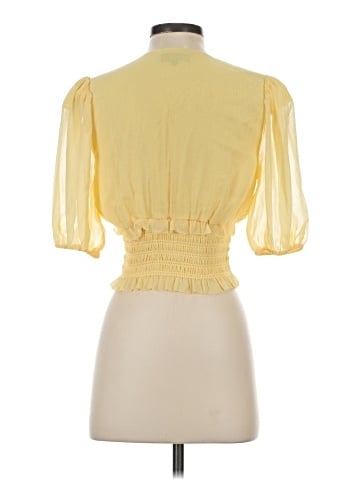 Majorelle 3/4 Sleeve Blouse (view 2)