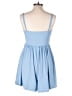 Yozy Solid Blue Cocktail Dress Size L - photo 2