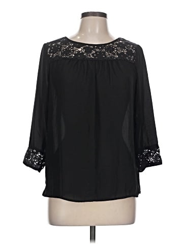 Paper Crane 3/4 Sleeve Blouse (view 1)