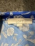 Ann Taylor LOFT 100% Rayon Blue Sleeveless Blouse Size S - photo 7