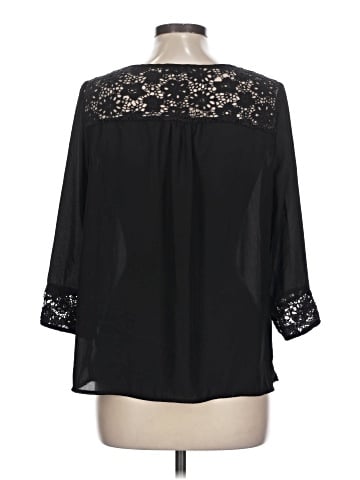 Paper Crane 3/4 Sleeve Blouse (view 2)