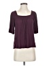Gap Outlet 100% Rayon Purple Short Sleeve Top Size S - photo 1