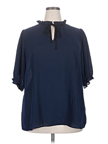 City Chic 3/4 Sleeve Blouse (view 1)