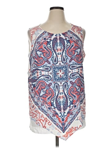 DG^2 by Diane Gilman Sleeveless Blouse (view 1)