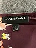 Lane Bryant 100% Polyester Burgundy Sleeveless Blouse Size 24 - photo 7