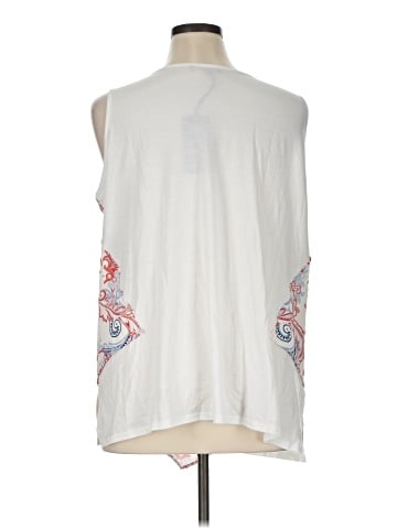 DG^2 by Diane Gilman Sleeveless Blouse (view 2)