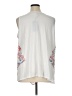 DG^2 by Diane Gilman Blue Sleeveless Blouse Size 1X - photo 2