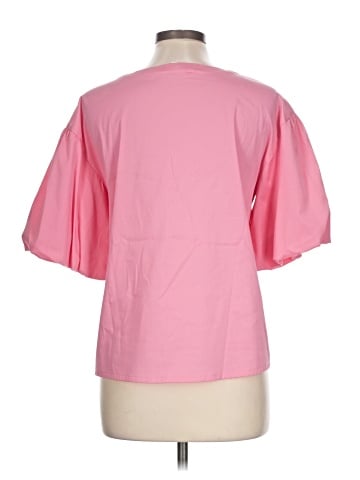 Elizabeth and James Short Sleeve Blouse (view 2)