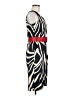 Alyx Animal Print Ivory Casual Dress Size 6 - photo 4
