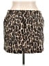 Theory Animal Print Brown Casual Skirt Size 16 - photo 1