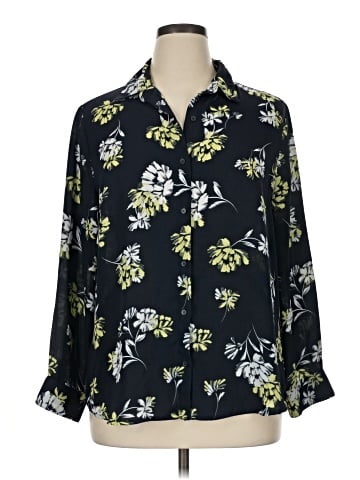 Banana Republic Factory Store 3/4 Sleeve Blouse (view 1)