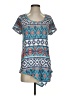 Absolutely Famous Teal Short Sleeve Top Size S - photo 1