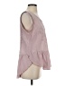 Soft Surroundings Pink Sleeveless Blouse Size S - photo 4