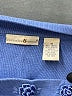 Preswick & Moore Blue Pullover Sweater Size M - photo 7