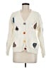 Unbranded Ivory Cardigan Size M (estimated) - photo 1