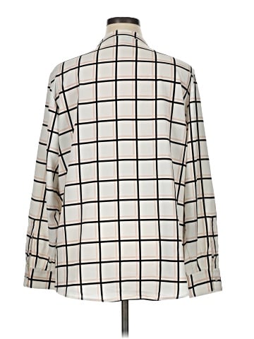 Calvin Klein Long Sleeve Blouse (view 2)