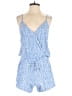 Splendid 100% Rayon Paisley Blue Romper Size XS - photo 1