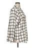 Calvin Klein Houndstooth Ivory Long Sleeve Blouse Size 1X - photo 4