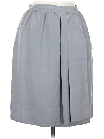 Calvin Klein Silk Skirt (view 1)
