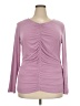 Downeast Purple Long Sleeve Top Size XXL - photo 1