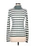 BCBGMAXAZRIA Teal Silk Pullover Sweater Size M - photo 1