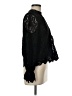Ultra Pink 100% Polyester Black Long Sleeve Blouse Size M - photo 4