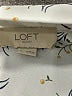 Ann Taylor LOFT Outlet Silver Long Sleeve Blouse Size S - photo 7