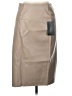 Zara Basic Tan Faux Leather Skirt Size L - photo 1