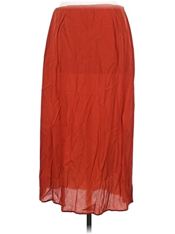 Madewell The Layton Midi Slip Skirt (view 2)