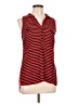 Splendid 100% Rayon Red Sleeveless Blouse Size L - photo 1
